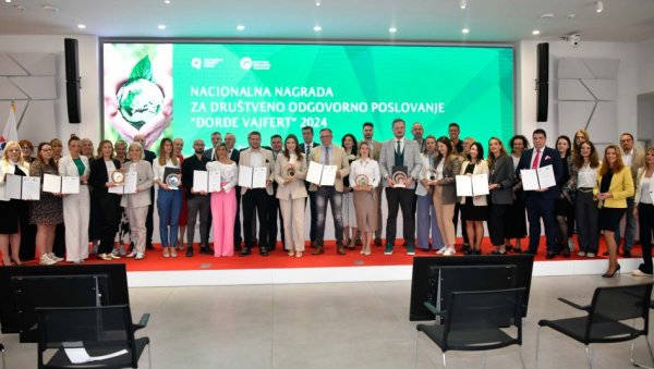 АЛТА банка добитник Националне награде Ђорђе Вајферт 2024 за изузетан допринос заједници