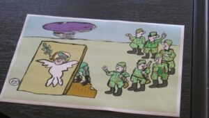 MEĐUNARODNI SALON ANTIRATNE KARIKATURE: Konkurs otvoren do 15. avgusta