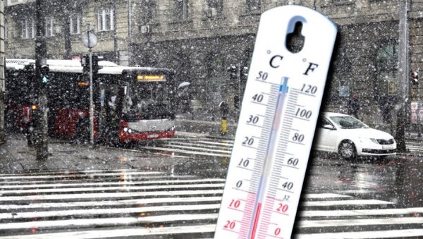ОВОГ ДАТУМА СТИЖЕ ВЕЛИКО ЗАХЛАЂЕЊЕ У СРБИЈУ: Арктички ваздух продире кроз бечка врата, пашће до 15 цм снега